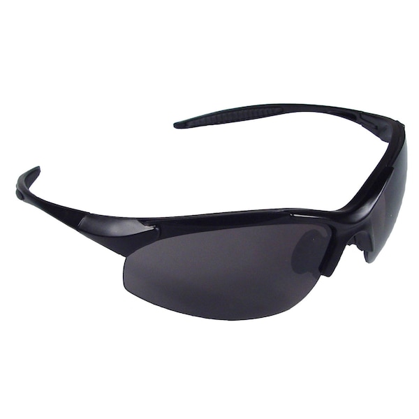 Radians Rad-Infinity, Safety Glasses, Anti-Scratch, Smoke Lens, Black Frame, Half-Frame, 1 PR IN1-20 - main